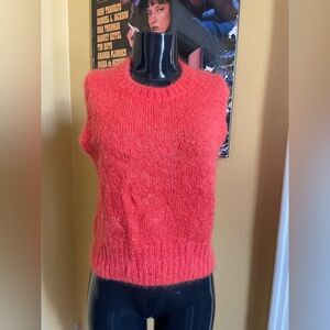 Boutique Mohair/Wool Womens Vest ( Medium )